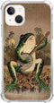 Frog Playing Guitar Case Compatible with iPhone 15, Hippie Cool Music Frog Case for iPhone 15 for Teens Women Men, Trendy Cool TPU Case Cover...