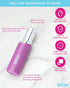Bliss Women's Facial Hair Remover - Portable Hair Removal Device - Precision Facial Hair Removal Device for Women, Purple...