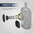 Portable Bluetooth Speakers, Waterproof Small Speaker with Stereo Sound, 12H Playtime, Wireless Bluetooth Speaker IPX7 for Outdoor, Shower - Black...