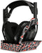 MightySkins Carbon Fiber Skin Compatible with Astro A50 Wireless Headphones + Base Station (Gen 4) - Retro Controllers 3 | Protective, Durable Tex...