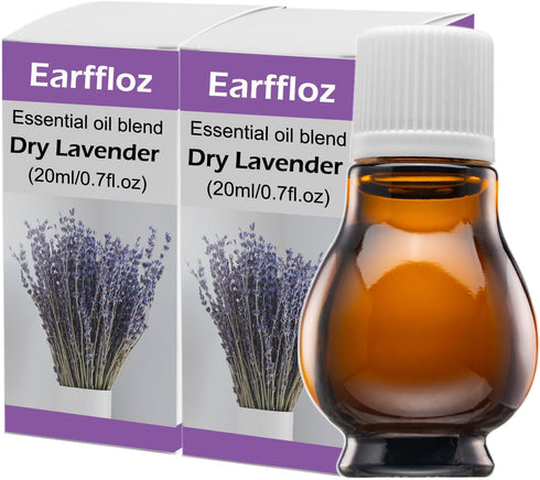 2 Packs Good Night Essential Oil Set for Diffuser (Dry Lavender, 0.7 fl.oz), Refills for Earffloz Wall Plug Oil Diffuser & Natural Air Freshener (...