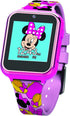 Accutime Kids Disney Minnie Mouse Pink Educational, Touchscreen Smart Watch Toy for Girls, Boys, Toddlers - Selfie Cam, Learning Games, Alarm, Cal...