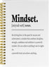 Mindset Inspirational Notebooks Journal - Notebooks for School, 5.5×8.3 Inch Inspirational Spiral Bound Notebook with 164 Pages, College School Su...