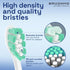 Brushmo Replacement Toothbrush Heads Compatible with Philips Sonicare Electric Toothbrush, White, 10 pc Variety Pack...