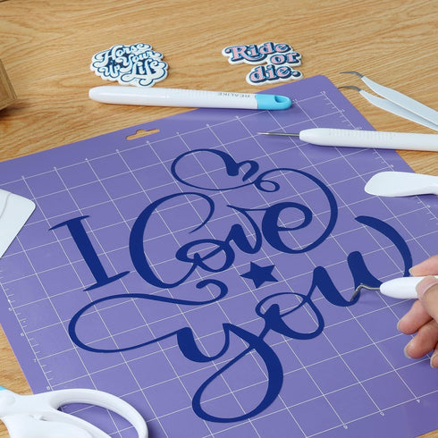 REALIKE Craft Weeding Tools for Vinyl Cardstock Crafting Basic Set Scraper/Spatula/Scissors/Tweezers Tool Kit for Cricut/Silhouette/Siser HTV/Orac...