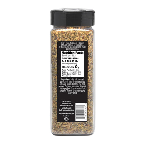 Watkin's Organic Grilling Garlic & Herb Seasoning, 8.9 oz...