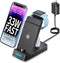 3 in 1 Charging Station for iPhone - 33W Fast Charging Station for Apple Devices, Charging Dock for iPhone 14/13/12/11, Apple Watch and AirPods (3...