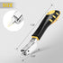 Upholstery and Construction Heavy Duty Staple Remover Tack Lifter Office Claw Tools Yellow...
