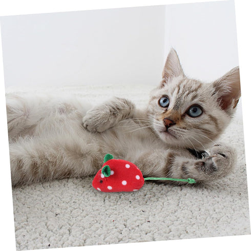 GANAZONO 5pcs Mouse Cat Toy Cat Biting Toys Mouse Toys for Indoor Cats Mouse Stuffed Toy Cat Mice Toys for Indoor Cats Cat Plush Mouse Toy Cat Toy...