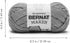 Bernat Maker Black Yarn - 2 Pack of 250g/8.8oz - 72% Cotton 28% Nylon - #5 Bulky - 290m/317Yards - for Knitting, Crochet and Amigurumi......