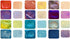 Csy Art Gallery Metallic Watercolour Paints Handmade Glitter Shimmering Double Color Watercolour Solid Paint Include 12 Colors Water Colour In Por...
