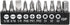 Performance Tool W9127 72-Tooth Mini Ratchet & Bit Set with Chrome Vanadium Steel Construction and 10pc Bits...