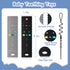 Baby Teether 2 Pack Teething Toys for Babies 3-24 Months Remote Control Shape Silicone Teethers Stuff Essentials Gifts for Toddler Infant Boy and ...