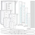 23Pcs Plastic Graduated Cylinders Beakers Set- 6 Clear Plastic Graduated Cylinders 25/50/100/250/500/1000ml, 4 Plastic Beakers 10/25/50/100ml with...