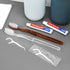 30pcs Disposable Toothbrushes with Toothpaste Floss Individually Wrapped, 2 Color Disposable Toothbrush Bulk, 10g Toothpaste, Dental Floss Pick fo...