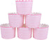 Webake Full Size Paper Baking Cups, 6oz Pink Cupcake Liners for Cupcake Bath Bomb, Muffin Case, Great for Cupcake Baking Decoration Set of 25 (Pin...