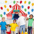 gisgfim Circus Decorations Carnival Party Bulletin Board Cutouts for Classroom Large Carnival Tent Bulletin Board Cut Outs Circus Theme Party Deco...