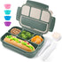 Bento Box Adult Lunch Box for Men Women, Bento Lunch Box for Kids Boys Girls School, Lunch Containers for Adults with 4 Compartments, Utensil set,...