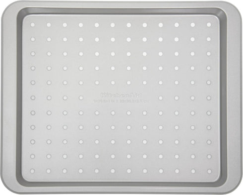 KitchenAid Countertop Oven Crisper Pan, 12.3 x 10 Inch, Silver...