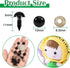 TOAOB 150pcs 10mm Black Plastic Safety Eyes Crafts Safety Eyes with 150pcs Washers for Stuffed Animals Amigurumis Crochet Bears Doll Making...