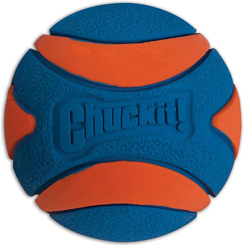 Petmate Chuckit Ultra Squeaker Ball Size:Medium Pack of 4...