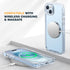 Diaclara Designed for iPhone 15 Plus Case 6.7'', Full Body Rugged Case w/Built-in Touch Sensitive Anti-Scratch Screen Protector+9H Glass Camera Le...