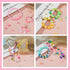 Gionlion 1000PCS Polymer Clay Beads Bracelet Making kit, 24 Style Cute Fun Fruit Flower Rainbow Animal Heart Star Beads Charms for Jewelry Necklac...