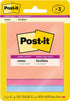 Post-it Super Sticky Notes, 3 Sticky Note Pads, 3 x 3 in., School Supplies for Students, Ideal for Textbooks, Notebooks, Walls and Vertical Surfac...