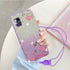 for Samsung Galaxy A51 4G Phone Case, Transparent TPU Plated Butterfly, Gradual Glitter,Galaxy A51 4G Case,(not A51 5G) (Purple, Galaxy A51 4G But...