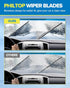 PHILTOP 22"+22" Front Automotive Replacement Windshield Wiper Blades for Silverado 1500 2500 HD 2014-2018, Tahoe 2007-2013, Suburban 1500 Yukon Yu...