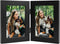 Frametory, 4x6 Double Picture Frame - Real Glass Hinged 2 Photos Collage, Desktop Picture Frame Standing Vertical (White, 1 Pack)...