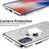 nancheng for BLU G91 Pro Case Girls Women Cute Slim Glitter Silicone Sparkly Luxury Cover with Ring Stand & Strap Shockproof Drop Full-Body Protec...