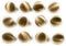 12 Matte Gold Buttons ' for, Blouses, Shirts Etc. (12 Buttons 1/2'' 13mm) Satin Nugget Gold...