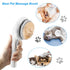 Pet Grooming Brush,Cat Brush for Shedding,Self Cleaning Slicker Brush for Short and Long Haired Dogs Cats Rabbits,Dog Brush Gently Removes Loose U...