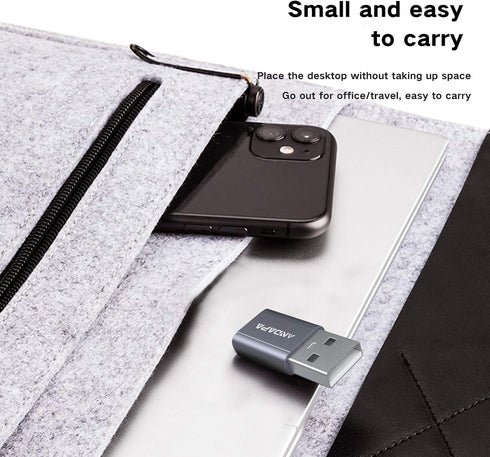 ANDAPA USB C Female to USB Male Adapter(2 Pack), C to USB Adapter for iPhone 12 13 14 15 Mini Pro Max,Airpods iPad pro,Samsung Galaxy Note 10 20 2...