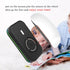 Mouse Jiggler for Laptops, PC Undetectable Mouse Mover Pad Moves Randomly with RGB ON/Off Interval Timer,USB-C Automatic Simulator Shaker, Keeps C...