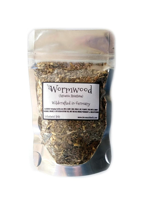 Reiki Charged Wormwood Artemisia Absinthium Wildcrafted in Germany Loose Leaf Dried 0.5 oz bag Small Sample Tea...