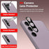 bersem [2+2 Pack Privacy Screen Protector for Samsung Galaxy S23 FE, 6.4 Inch with Tempered Glass Camera Lens Protector, Anti-Spy Flexible TPU Fil...