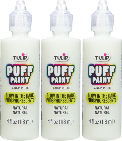 TULIP Puff Paint Glow Natural 4 fl. oz. 3 Pack...