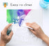ilauke 10 Pieces 7.5mil Stencil Vinyl Sheets, 12x12inch Blank Mylar Stencil Sheets, Milky Translucent PET Stencil, Clear Mylar Template for Cricut...