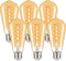 BORT Vintage LED Edison Bulbs, ST58/ST19, Warm White 2500K, 4.5W Antique LED Filament Light Bulbs, Dimmable, 40W Equivalent, 400LM, E26 Standard B...