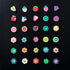200pcs Mixed Fruit Spacer Beads Smile Face Beads Color Polymer Clay Beads, for DIY Jewelry Bracelet Earring Necklace Craft Making Supplies...