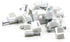 THE CIMPLE CO - Dual, Twin, or Siamese Coaxial Cable Clips, Cat6, Electrical Wire Cable Clip, 1/2 in Nail Clip and Fastener, White (50 Pieces per ...
