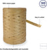 Raffia Ribbon for Gift Wrapping, Packing Paper Twine String, Craft Ribbon for Crochet - 1/4'' Wide, 109 Yards...