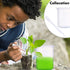 Plastic Beaker Set, 5 Sizes Low Form Measuring Graduated Griffin Polypropylene Beakers in 500 ml, 250 ml, 100 ml, 50 ml, 25 ml for Laboratory, & S...