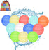 Reusable Water Balloons, 12 Pcs Refillable Silicone Water Balloons Summer Toy Water Toy for Boys and Girls Outdoor Beach Water Games Toys Self Sea...