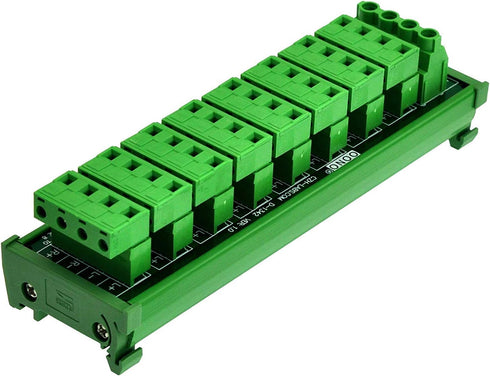 OONO Whole House Audio Stereo 8-Zone Speaker Distribution Module with DIN Rail Mount Carrier...