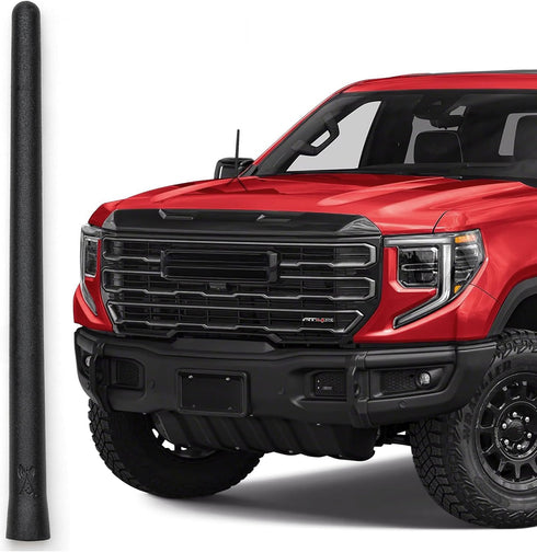 AntennaMastsRus Short Rubber Antenna for GMC Sierra 1500 (2006-2026) - German Engineered with Internal Copper Coil for Enhanced Signal Reception -...