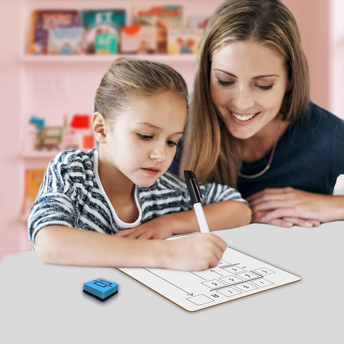 2 Pack Dry Erase Division White Board 9 x 12 Inch Small Lapboard l Durable Portable Double Sided Math Practice Whiteboard for Kids Students, Class...
