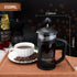 RAINBEAN Mini French Press Coffee Maker, 1 Cup, 12oz, Maximum Flavor Brewer with Stainless Steel Filter, 350ml - Small...